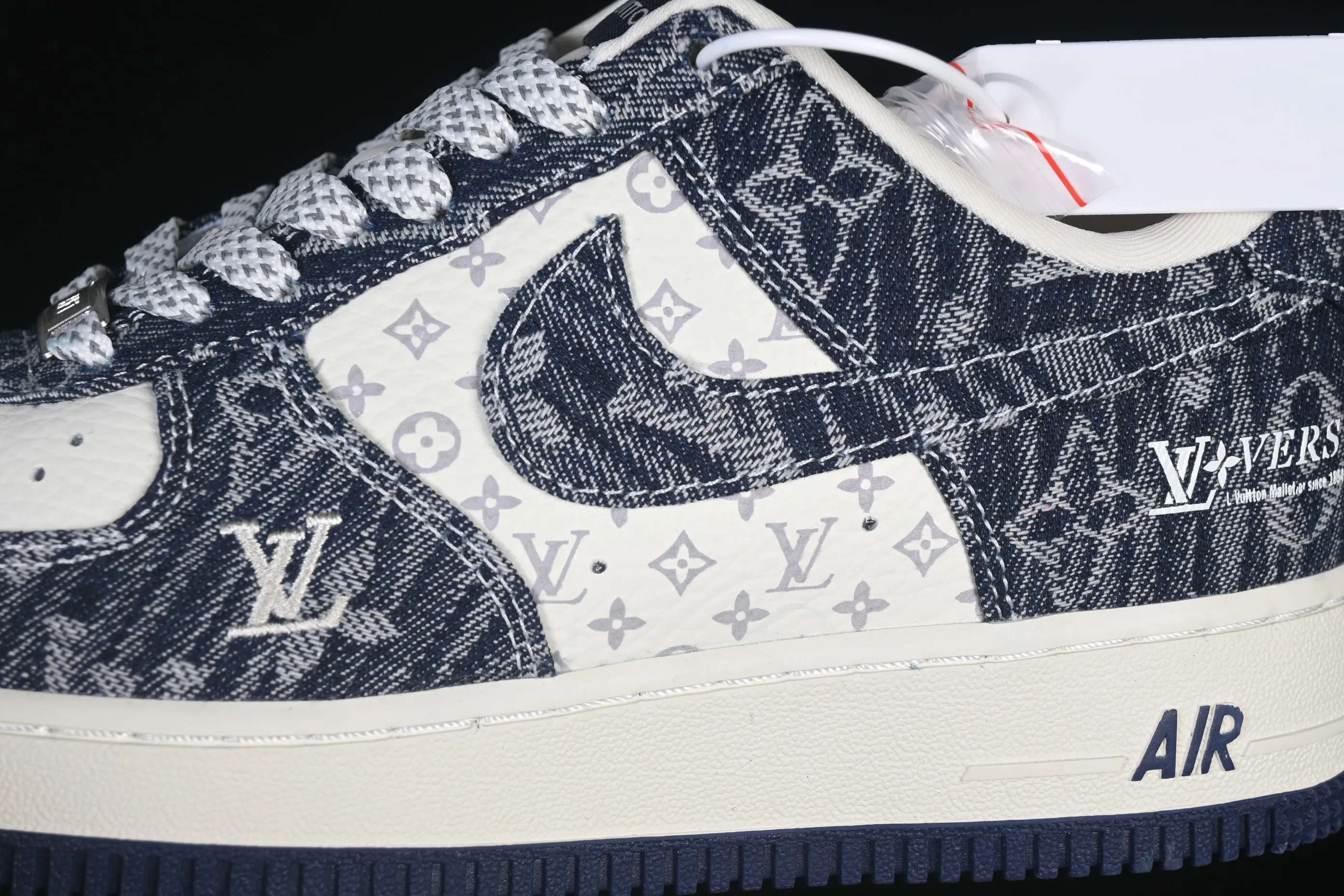 All categories Nk Air Force 1 Air Force series Nk Air Force 1 Low Air Force low-top Nike Air Force 1'07 Low LV joint white and blue Air Force 1 low-top casual sneakers YF9511-812